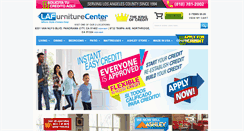 Desktop Screenshot of lafurniturecenter.com